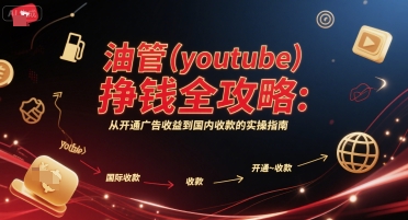 油管(youtube)挣钱全攻略：从开通广告收益到国内收款的实操指南(更新)