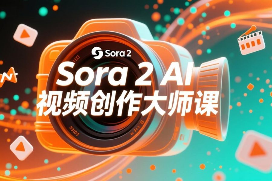 如何利用Sora 2创建流行AI人工智能视频大师班教程：掌握创作全流程，产出百万播放内容