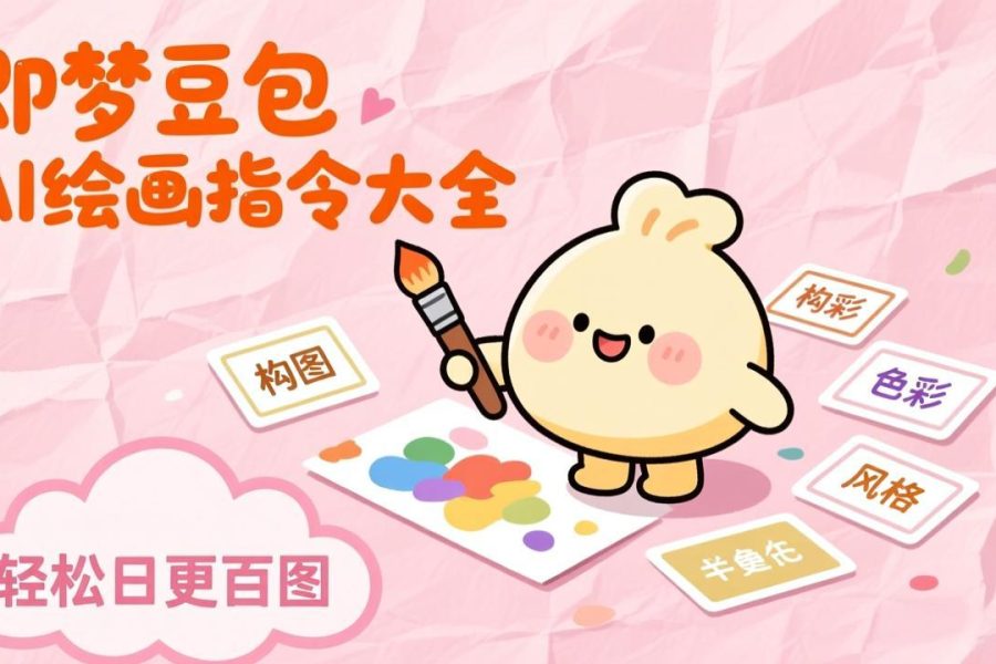 即梦豆包AI绘画指令大全：海量关键词库一键复制，出图效率提升10倍，轻松日更百图