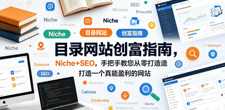 目录网站创富指南，Niche+SEO，手把手教您从零打造打造一个真能盈利的网站【原创双语字幕】-创课坊