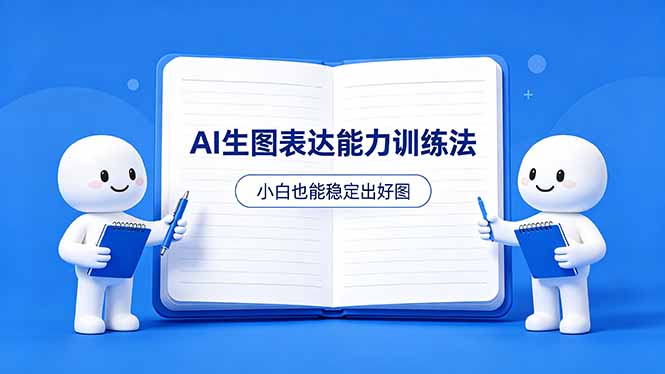 AI生图不是做漂亮图，而是表达能力。这套方法让小白也能稳定出好图-创课坊